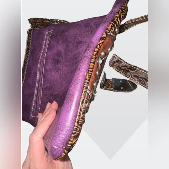 Western crossbody sling, no brand - Picture 3 of 11